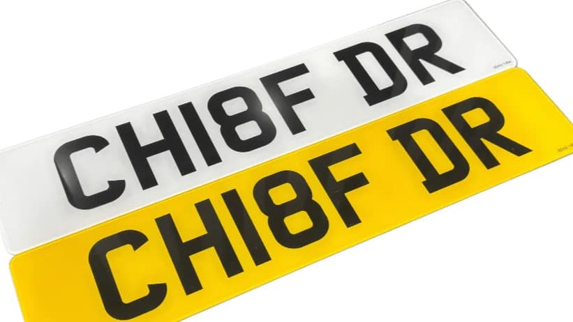 Electric Vehicle (EV) Number Plates